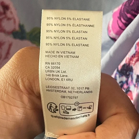 NWT Free People Always The One Mesh Midi Slip Dress S/P Blue Floral Ruched - Picture 5 of 9